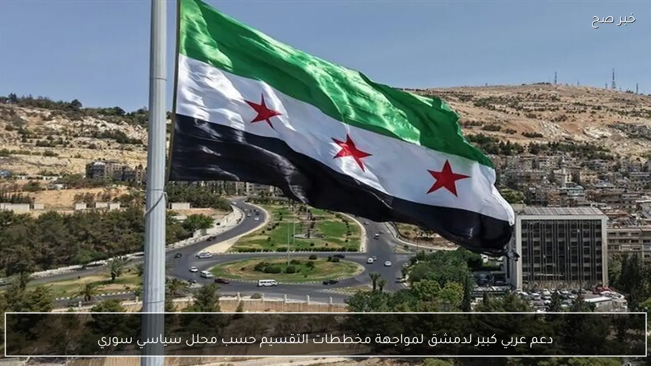 دعم عربي كبير لدمشق لمواجهة مخططات التقسيم حسب محلل سياسي سوري