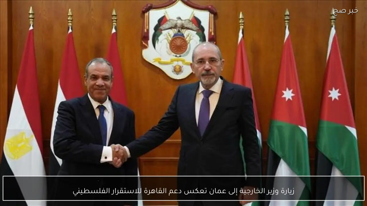 زيارة وزير الخارجية إلى عمان تعكس دعم القاهرة للاستقرار الفلسطيني