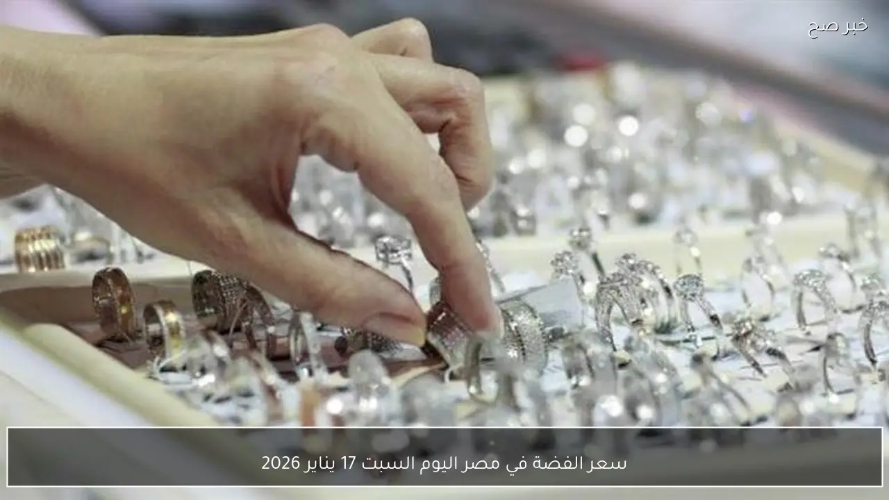 سعر الفضة في مصر اليوم السبت 17 يناير 2026