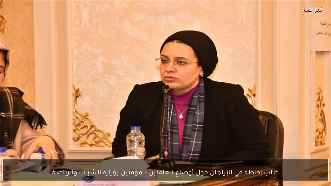 طلب إحاطة في البرلمان حول أوضاع العاملين المؤقتين بوزارة الشباب والرياضة