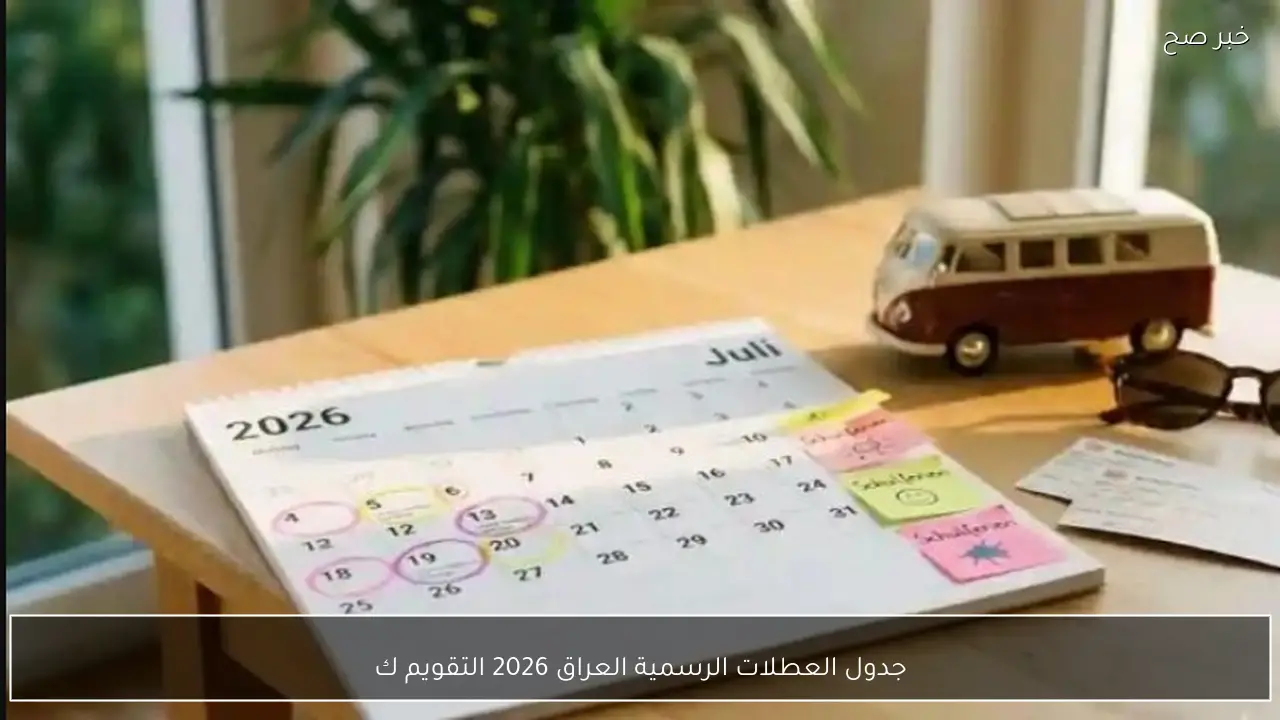 تفاصيل جدول العطلات الرسمية العراق 2026 للعاملين في الدولـــة
