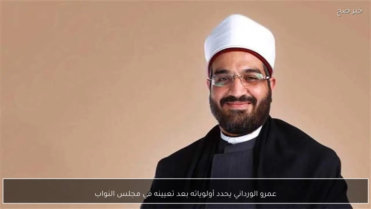 عمرو الورداني يحدد أولوياته بعد تعيينه في مجلس النواب