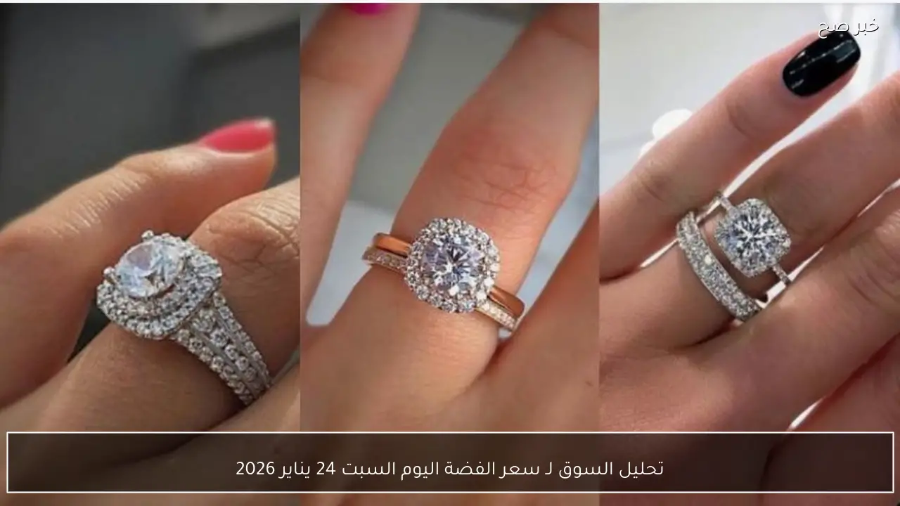 تحليل السوق لـ سعر الفضة اليوم السبت 24 يناير 2026 في مصر