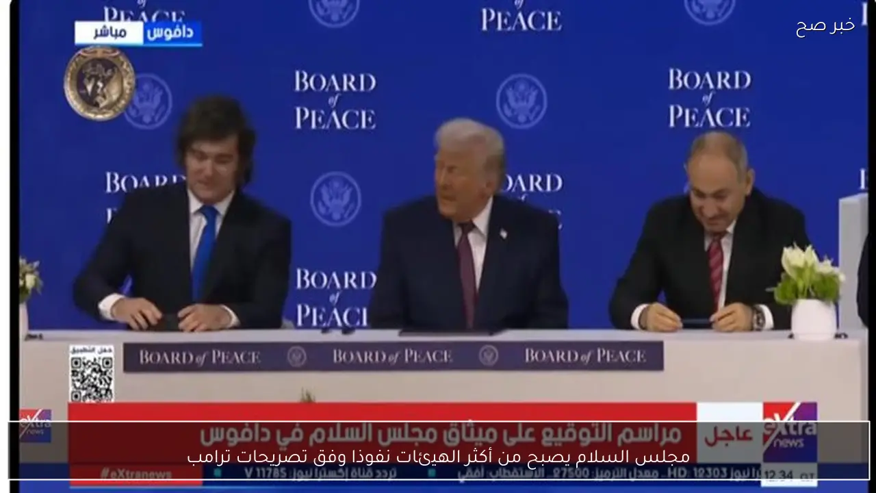 مجلس السلام يصبح من أكثر الهيئات نفوذا وفق تصريحات ترامب