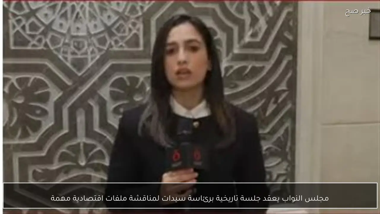 مجلس النواب يعقد جلسة تاريخية برئاسة سيدات لمناقشة ملفات اقتصادية مهمة