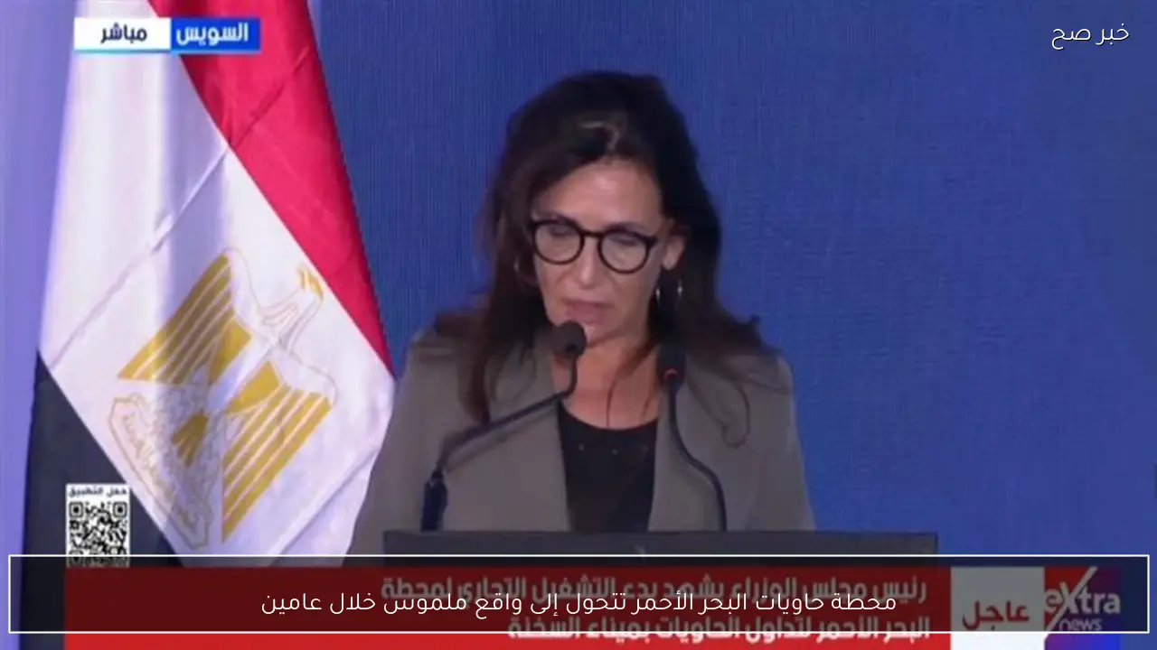 محطة حاويات البحر الأحمر تتحول إلى واقع ملموس خلال عامين