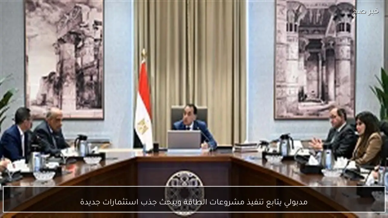 مدبولي يتابع تنفيذ مشروعات الطاقة ويبحث جذب استثمارات جديدة