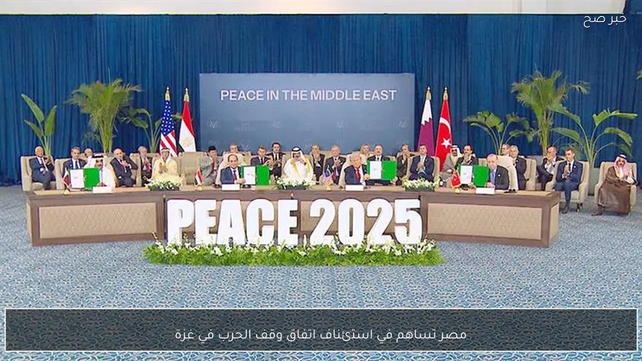 مصر تساهم في استئناف اتفاق وقف الحرب في غزة