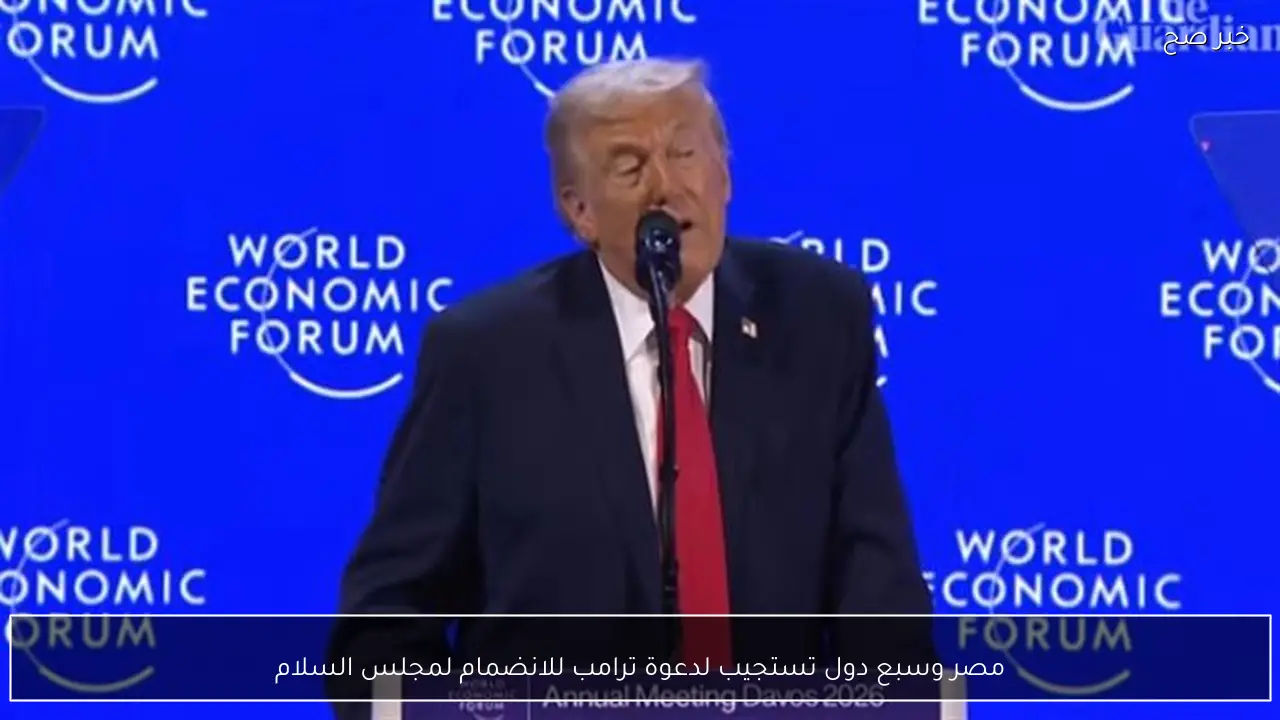 مصر وسبع دول تستجيب لدعوة ترامب للانضمام لمجلس السلام