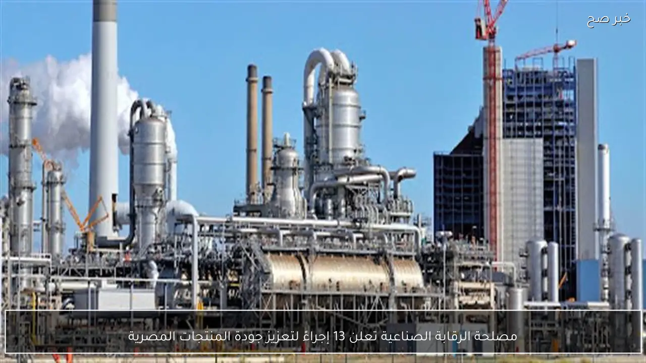 مصلحة الرقابة الصناعية تعلن 13 إجراءً لتعزيز جودة المنتجات المصرية