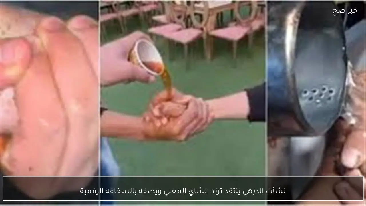 نشأت الديهي ينتقد ترند الشاي المغلي ويصفه بالسخافة الرقمية