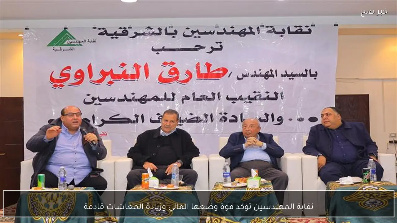 نقابة المهندسين تؤكد قوة وضعها المالي وزيادة المعاشات قادمة