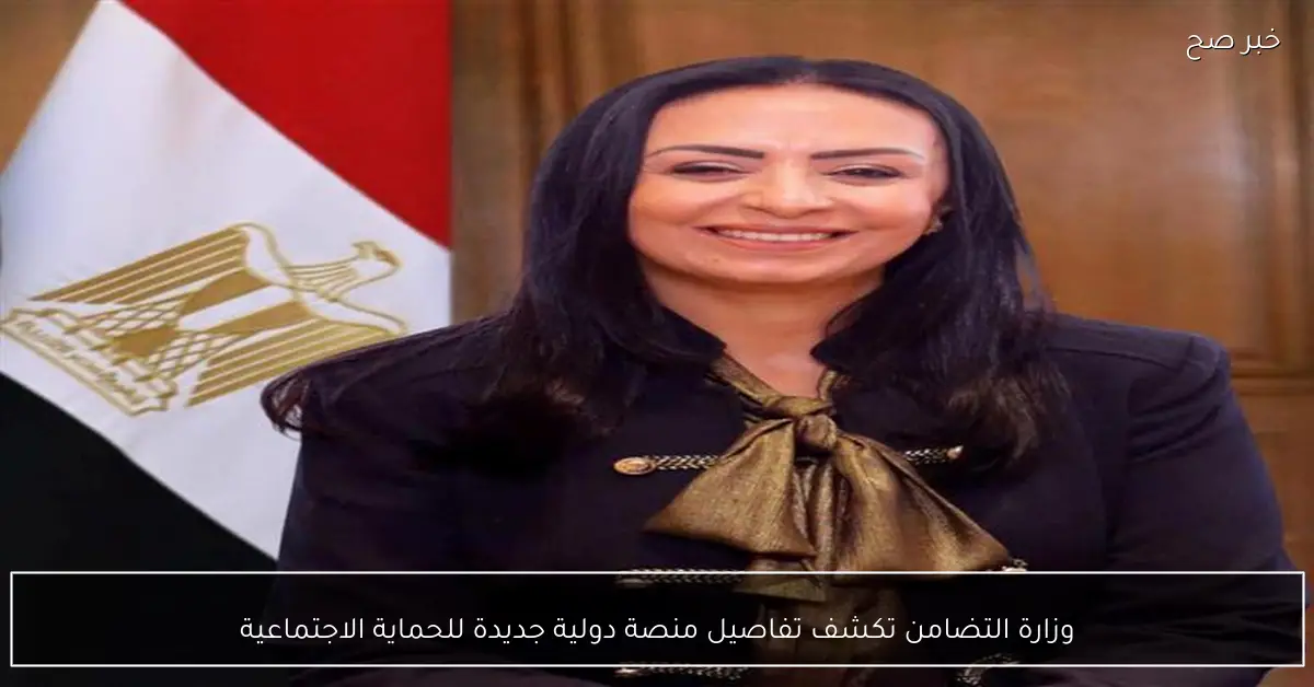 وزارة التضامن تكشف تفاصيل منصة دولية جديدة للحماية الاجتماعية