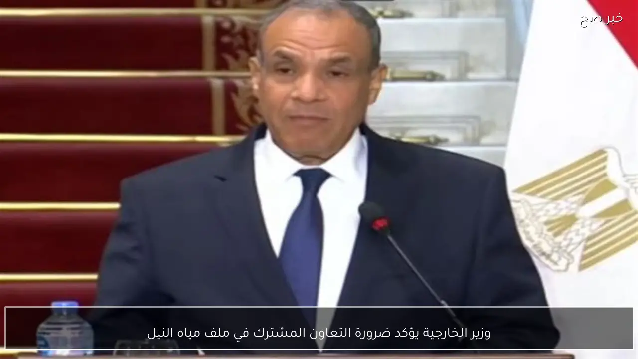 وزير الخارجية يؤكد ضرورة التعاون المشترك في ملف مياه النيل