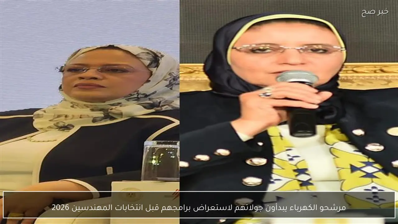 مرشحو الكهرباء يبدأون جولاتهم لاستعراض برامجهم قبل انتخابات المهندسين 2026