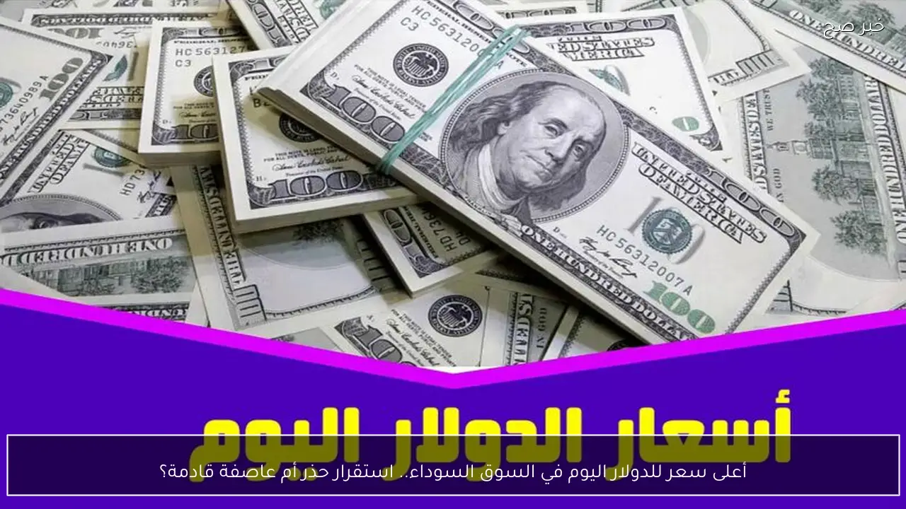 أعلى سعر للدولار اليوم في السوق السوداء.. استقرار حذر أم عاصفة قادمة؟
