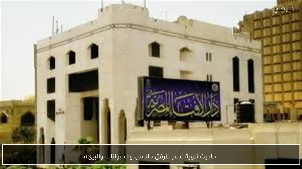 أحاديث نبوية تدعو للرفق بالناس والحيوانات والبيئة