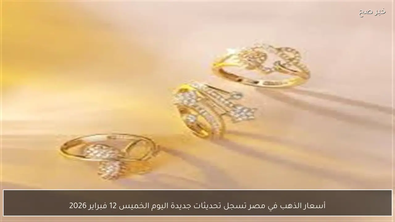 أسعار الذهب في مصر تسجل تحديثات جديدة اليوم الخميس 12 فبراير 2026
