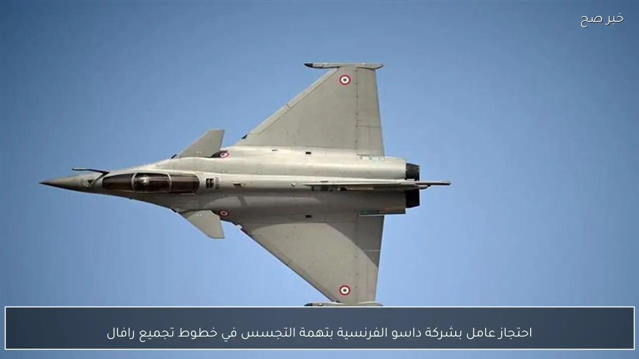 احتجاز عامل بشركة داسو الفرنسية بتهمة التجسس في خطوط تجميع رافال