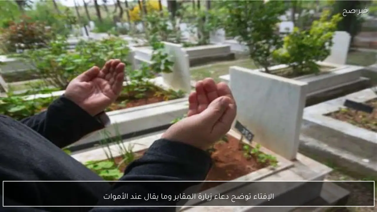 الإفتاء توضح دعاء زيارة المقابر وما يقال عند الأموات