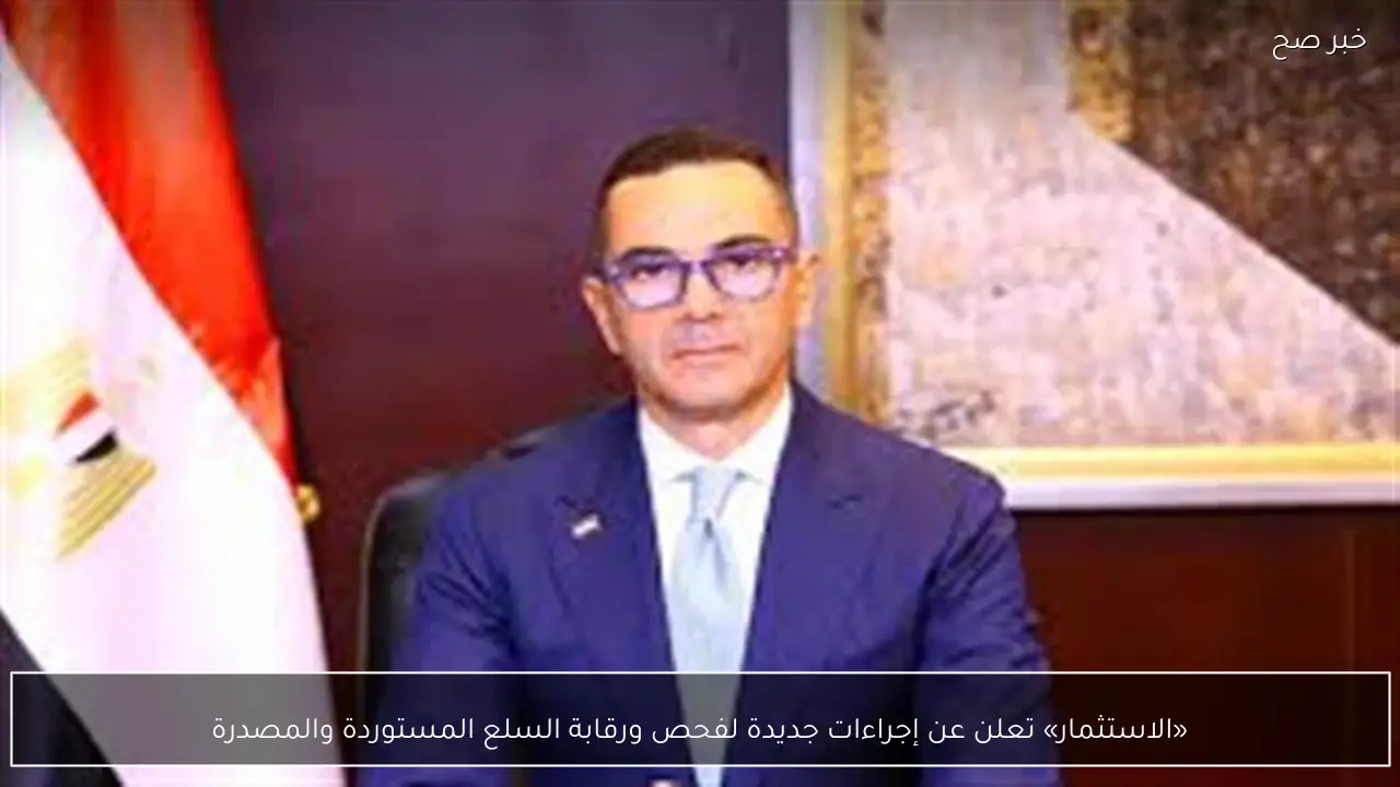 «الاستثمار» تعلن عن إجراءات جديدة لفحص ورقابة السلع المستوردة والمصدرة