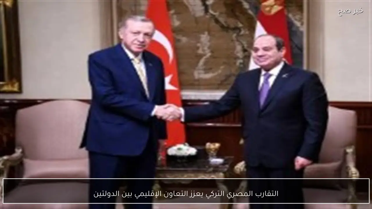 التقارب المصري التركي يعزز التعاون الإقليمي بين الدولتين