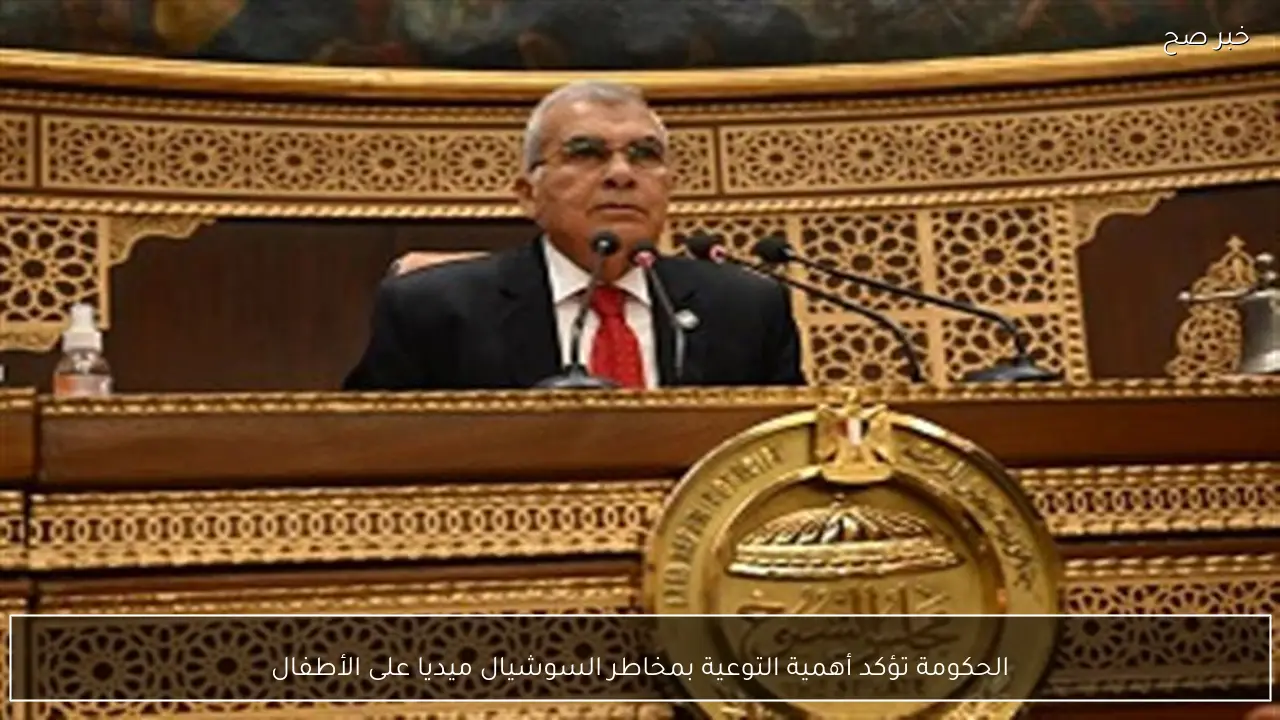 الحكومة تؤكد أهمية التوعية بمخاطر السوشيال ميديا على الأطفال