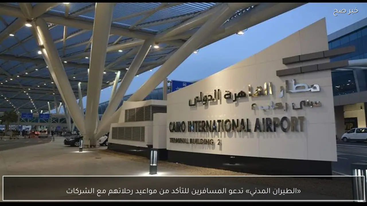 «الطيران المدني» تدعو المسافرين للتأكد من مواعيد رحلاتهم مع الشركات