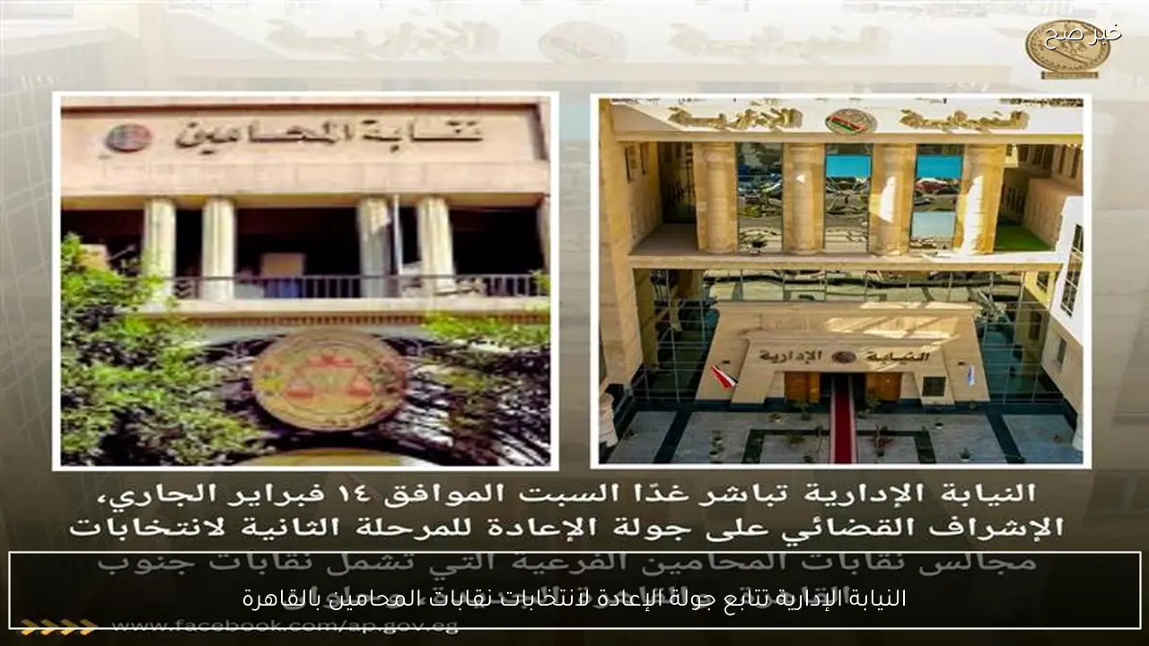 النيابة الإدارية تتابع جولة الإعادة لانتخابات نقابات المحامين بالقاهرة