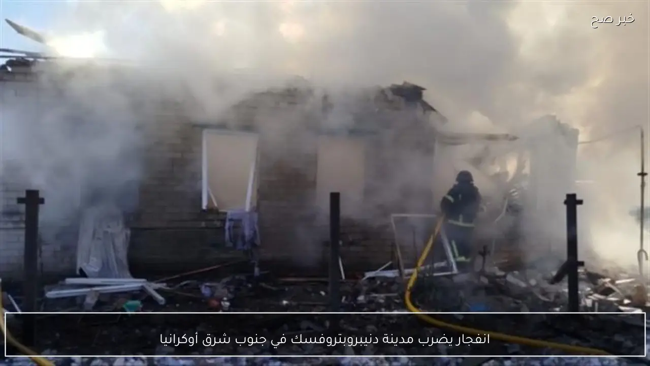 انفجار يضرب مدينة دنيبروبتروفسك في جنوب شرق أوكرانيا