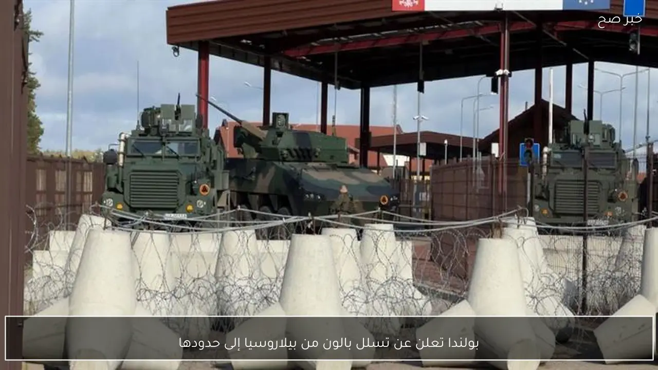 بولندا تعلن عن تسلل بالون من بيلاروسيا إلى حدودها