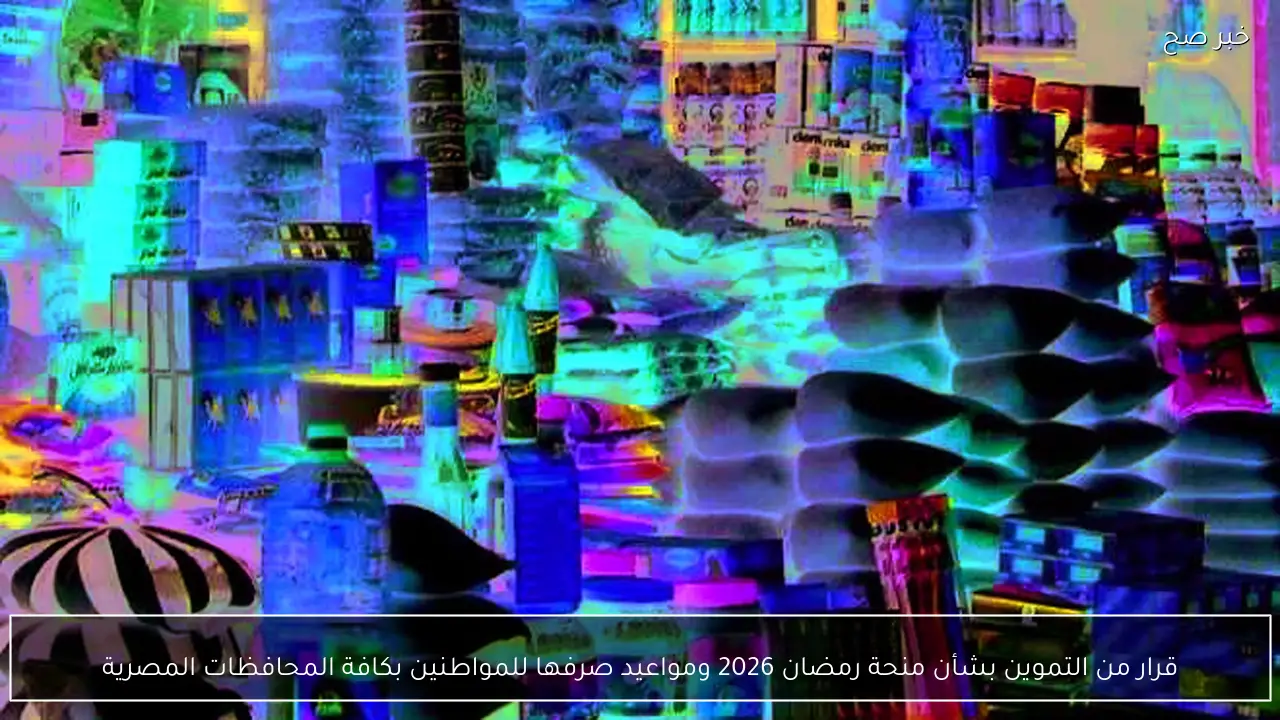 قرار من التموين بشأن منحة رمضان 2026 ومواعيد صرفها للمواطنين بكافة المحافظات المصرية