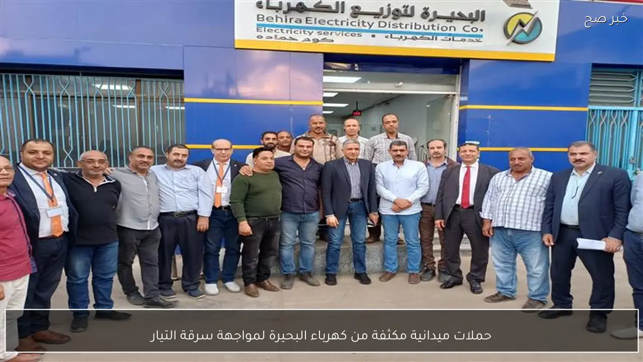 حملات ميدانية مكثفة من كهرباء البحيرة لمواجهة سرقة التيار