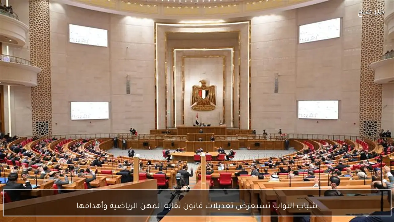 شباب النواب تستعرض تعديلات قانون نقابة المهن الرياضية وأهدافها