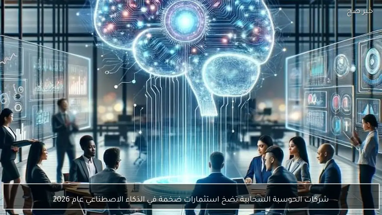 شركات الحوسبة السحابية تضخ استثمارات ضخمة في الذكاء الاصطناعي عام 2026