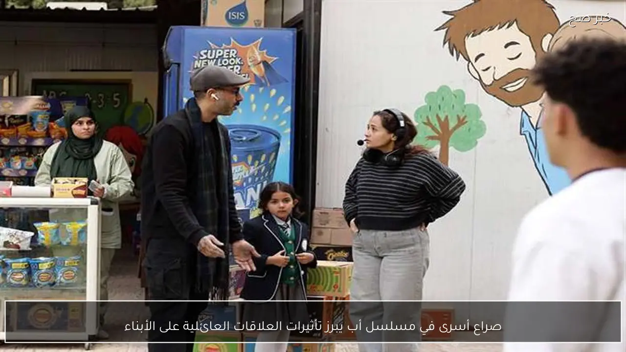 صراع أسرى في مسلسل أب يبرز تأثيرات العلاقات العائلية على الأبناء