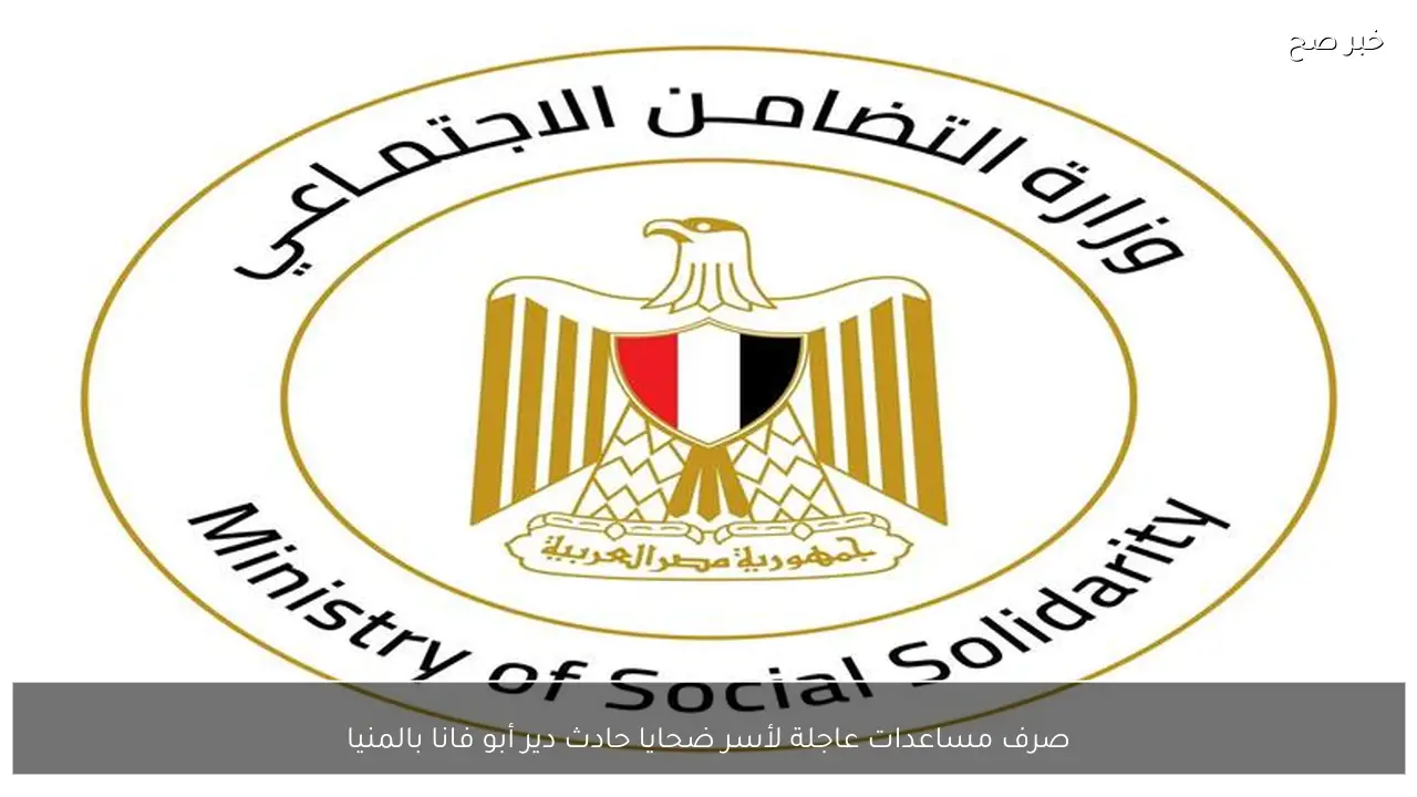 صرف مساعدات عاجلة لأسر ضحايا حادث دير أبو فانا بالمنيا