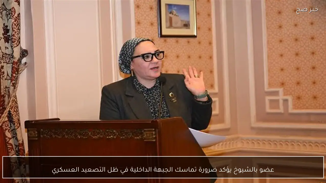 عضو بالشيوخ يؤكد ضرورة تماسك الجبهة الداخلية في ظل التصعيد العسكري