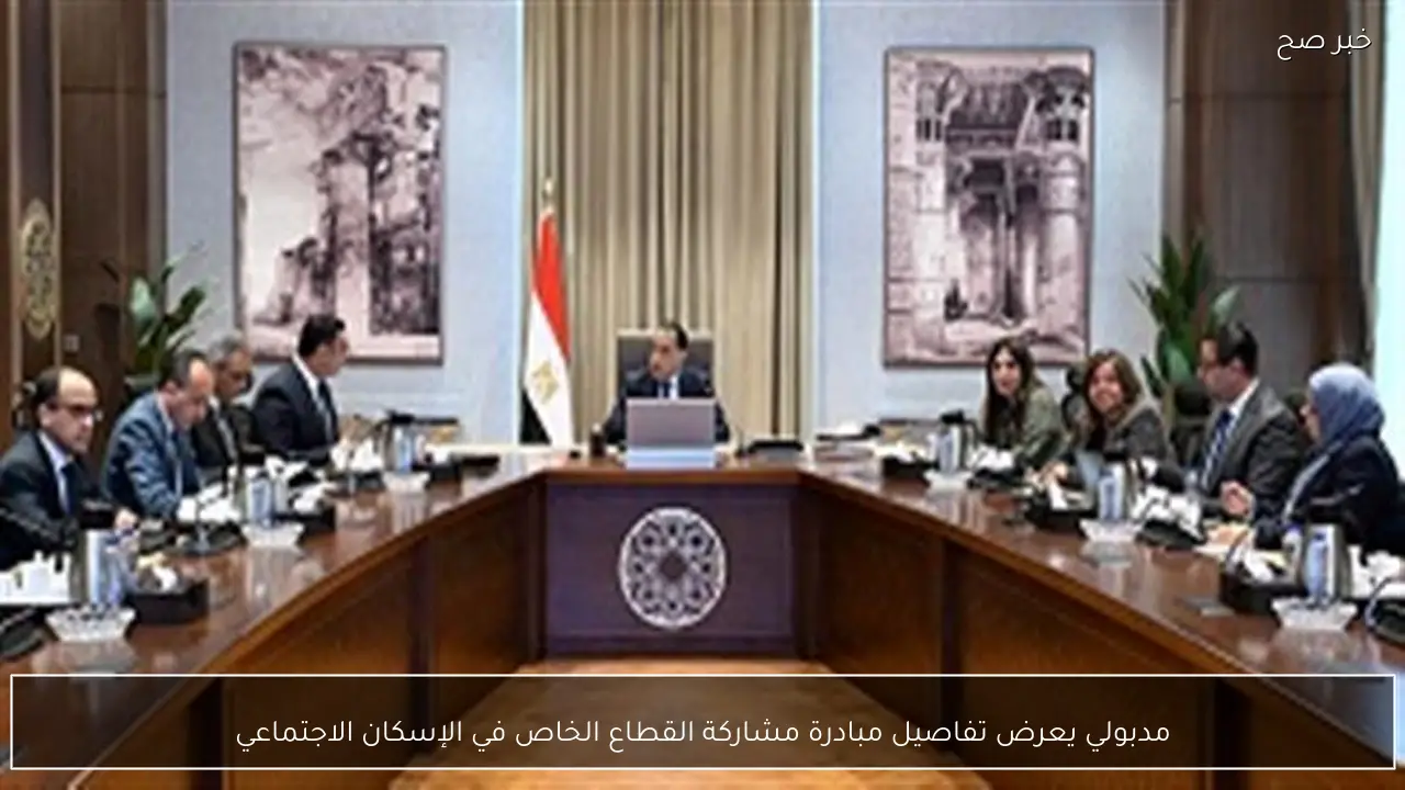 مدبولي يعرض تفاصيل مبادرة مشاركة القطاع الخاص في الإسكان الاجتماعي