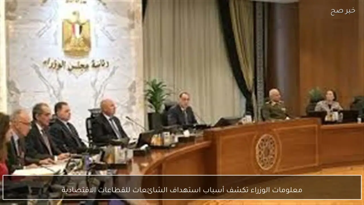 معلومات الوزراء تكشف أسباب استهداف الشائعات للقطاعات الاقتصادية