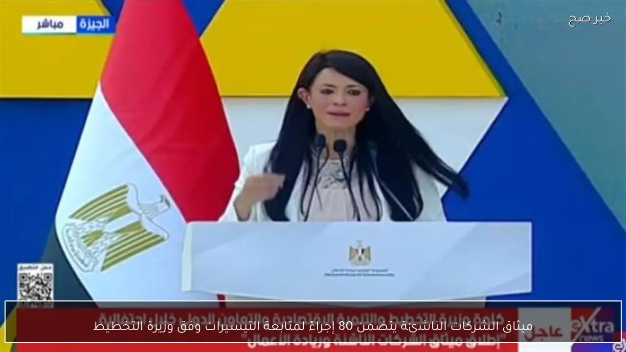 ميثاق الشركات الناشئة يتضمن 80 إجراءً لمتابعة التيسيرات وفق وزيرة التخطيط