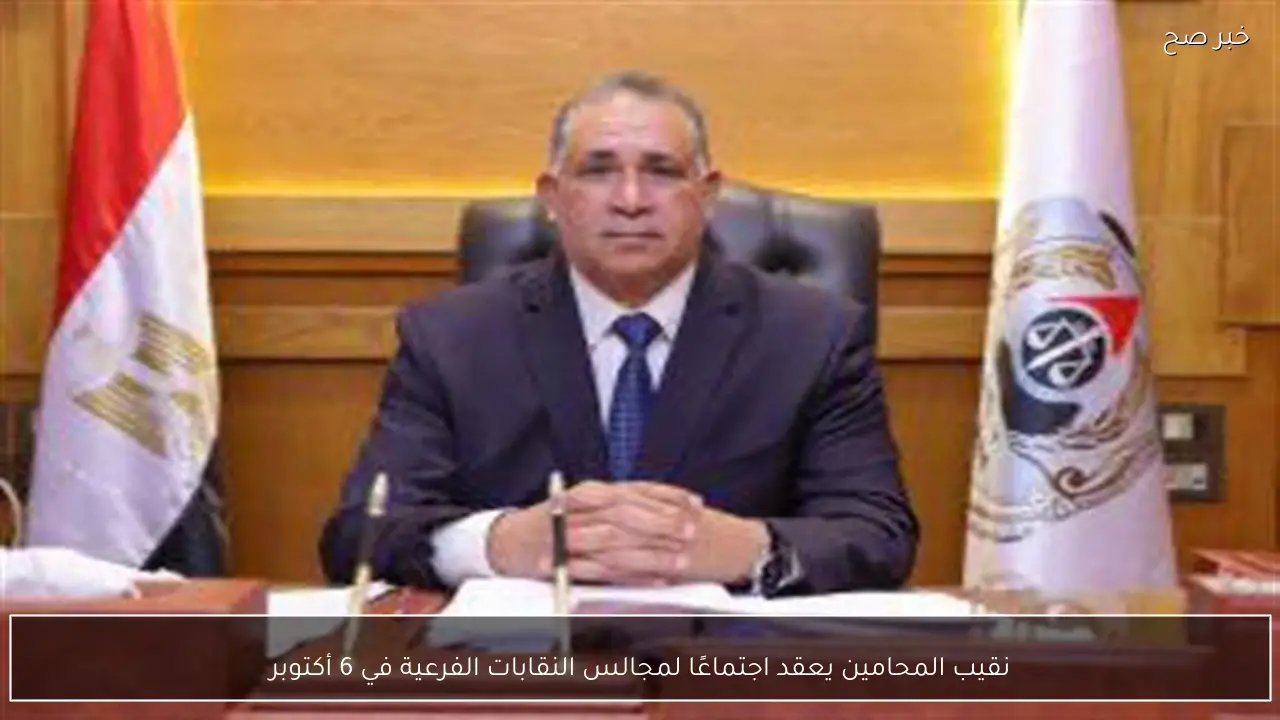 نقيب المحامين يعقد اجتماعًا لمجالس النقابات الفرعية في 6 أكتوبر