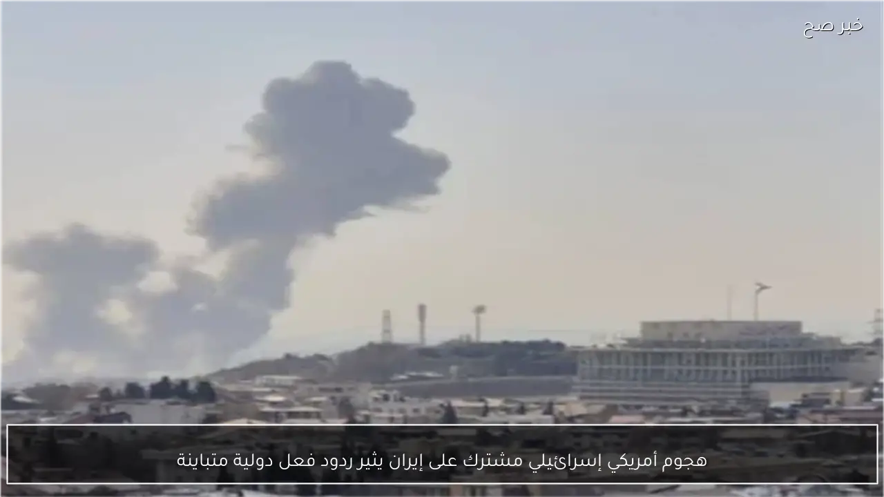 هجوم أمريكي إسرائيلي مشترك على إيران يثير ردود فعل دولية متباينة