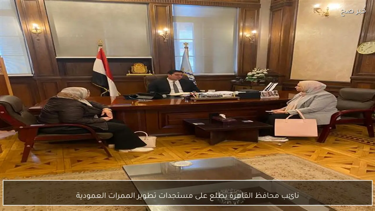 نائب محافظ القاهرة يطلع على مستجدات تطوير الممرات العمودية