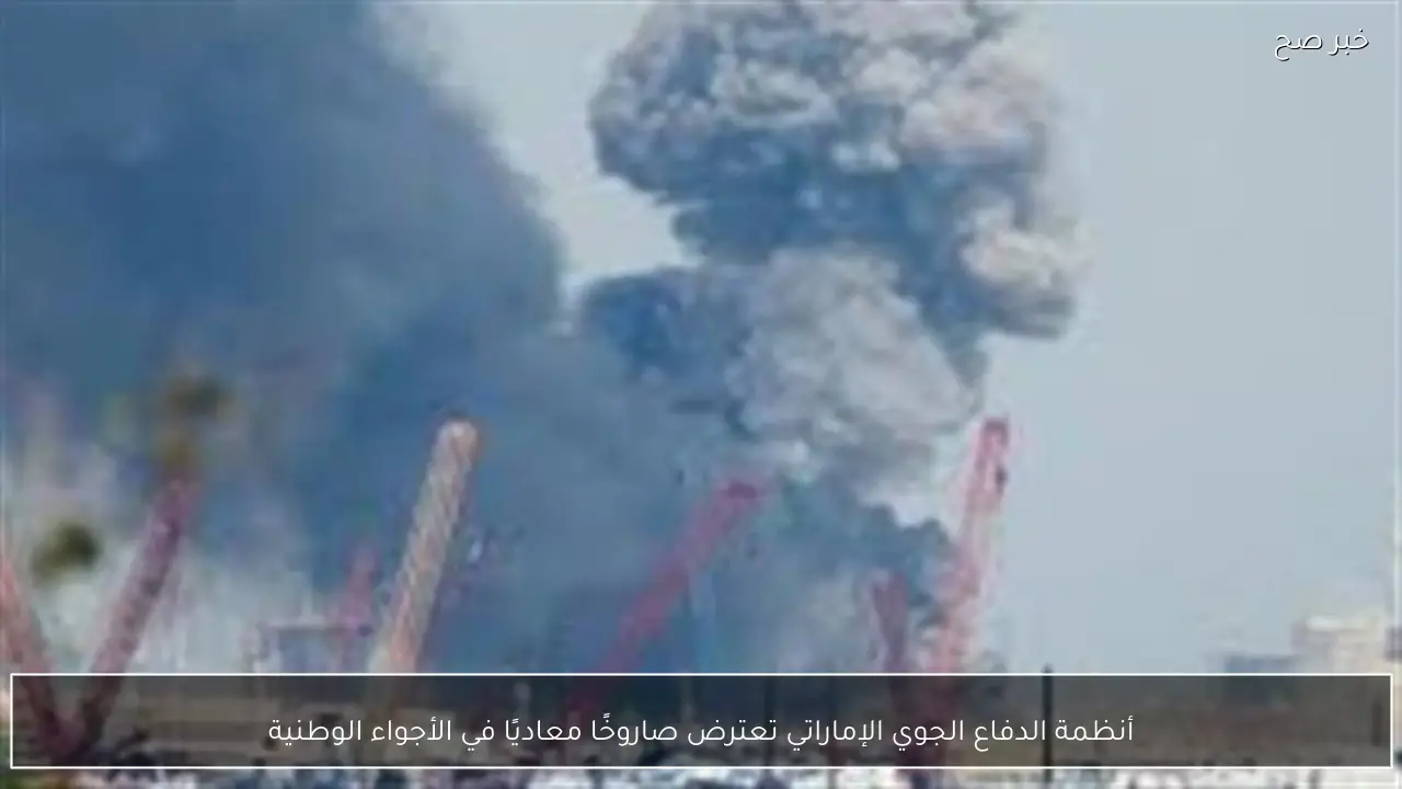 أنظمة الدفاع الجوي الإماراتي تعترض صاروخًا معاديًا في الأجواء الوطنية