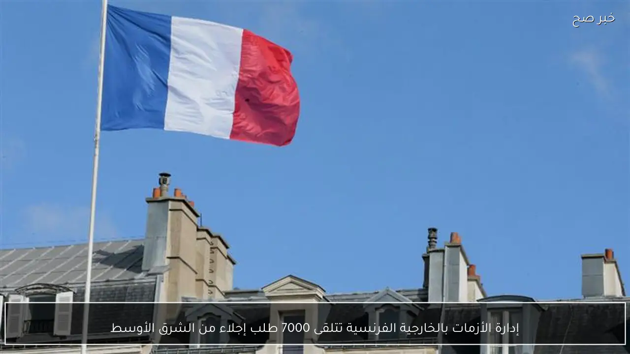 إدارة الأزمات بالخارجية الفرنسية تتلقى 7000 طلب إجلاء من الشرق الأوسط