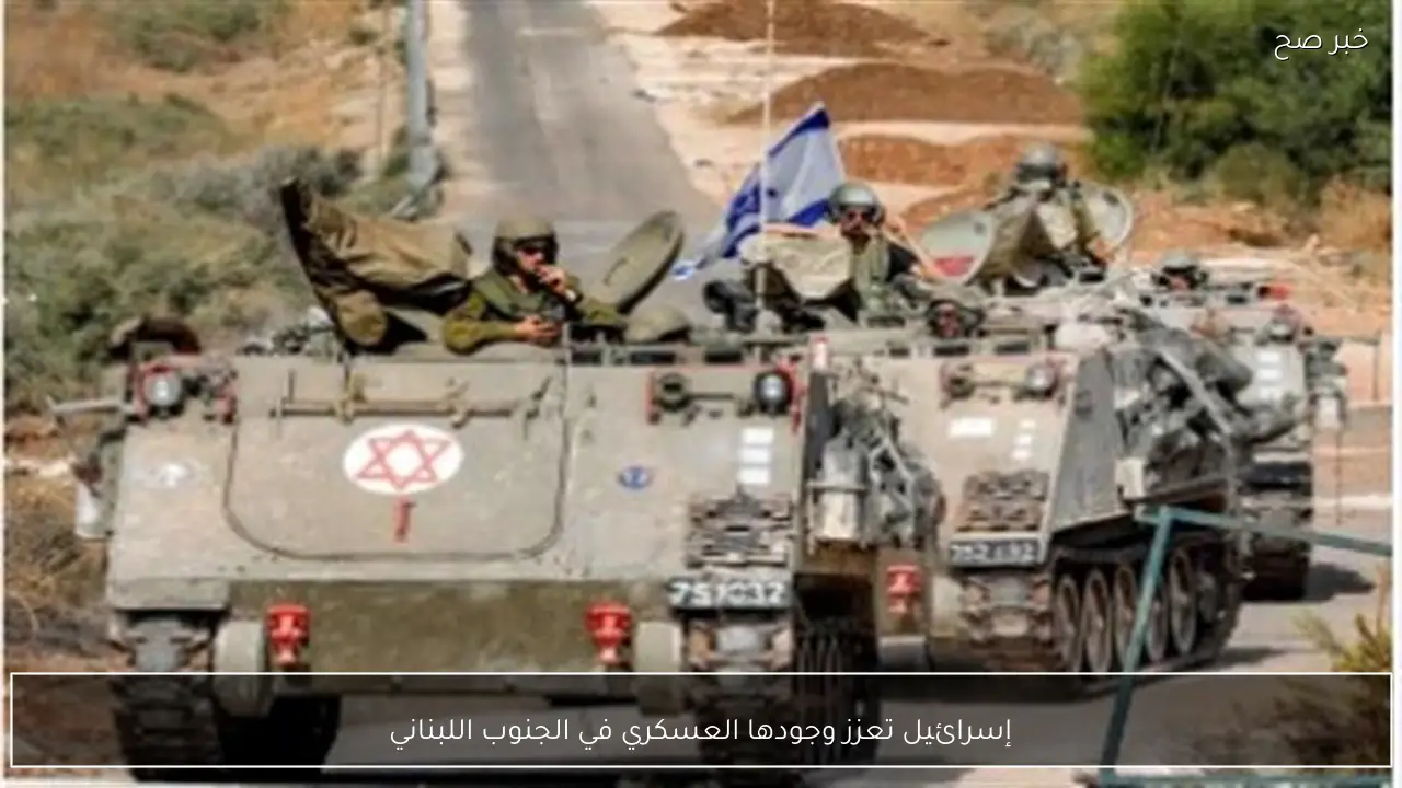 إسرائيل تعزز وجودها العسكري في الجنوب اللبناني