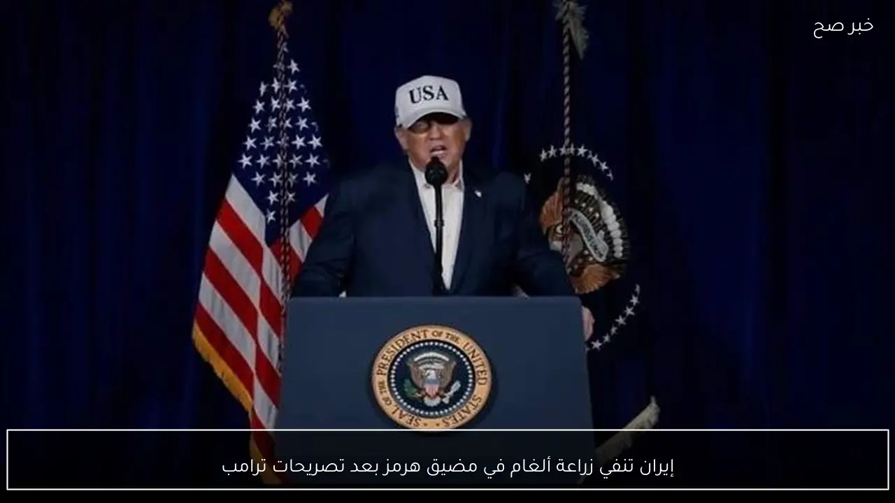 إيران تنفي زراعة ألغام في مضيق هرمز بعد تصريحات ترامب