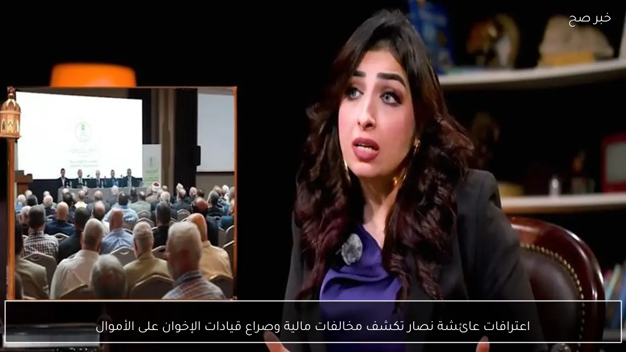 اعترافات عائشة نصار تكشف مخالفات مالية وصراع قيادات الإخوان على الأموال