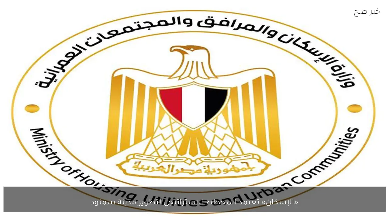 «الإسكان» تعتمد المخطط الاستراتيجي لتطوير مدينة سمنود
